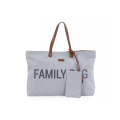 Childhome Cestovní taška Family Bag - Canvas Grey