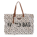 Childhome Cestovní taška Family Bag - Canvas Leopard