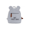 Childhome Dětský batoh My First Bag - Canvas Grey