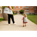 Childhome Dětský batoh My First Bag - Canvas Grey
