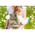 Childhome Dětský batoh My First Bag - Canvas Khaki