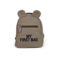Childhome Dětský batoh My First Bag - Canvas Khaki