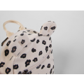 Childhome Dětský batoh My First Bag - Canvas Leopard