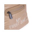 Childhome Dětský batoh My First Bag - Puffered Beige