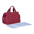 Childhome přebalovací taška Mommy Bag - Signature Urban Burgundy