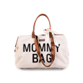 Childhome přebalovací taška Mommy Bag - Teddy Off White