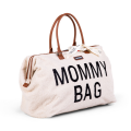 Childhome přebalovací taška Mommy Bag - Teddy Off White