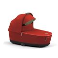 Kočárek Cybex Priam Chrome Black Set 2v1 včetně korby - Off White