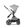 Kočárek Cybex Eos Lux 2v1 - Silver/Lava Grey