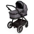 Kočárek Muuvo Trick Iron graphite 3v1 + CYBEX Aton B2 i-Size + základna
