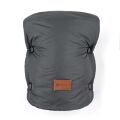 PETITE&MARS Zimní set fusak Jibot 3v1 + rukavice na kočárek Jasie - Charcoal Grey