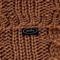 Pletená deka Jasmine 80x105cm - Choco