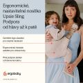 ERGOBABY SLING - Upsie sling nosítko - Pearl Grey 