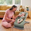 Ergobaby lehátko Evolve Bouncer - Sage Green Mesh