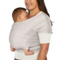 ErgoBaby Šátek Aura Wrap mesh - Soft Grey 