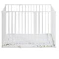 Ohrádka Babydan Square play pen bílá+matrace