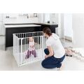 Ohrádka Babydan Square play pen bílá+matrace