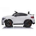 Dětské elektrické autíčko Mercedes Benz GLC 63S 4x45W 12V, dálkové ovládání - Bílé