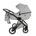 Kočárek dvojkombinace Jasmine Daisy Soft - 06 Light Grey