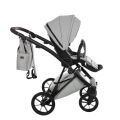 Kočárek dvojkombinace Jasmine Daisy Soft - 06 Light Grey