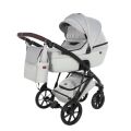 Kočárek dvojkombinace Jasmine Daisy Soft - 06 Light Grey