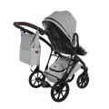 Kočárek dvojkombinace Jasmine Daisy Soft - 06 Light Grey