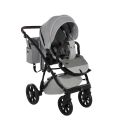 Kočárek dvojkombinace Jasmine Daisy Soft - 06 Light Grey