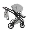 Kočárek dvojkombinace Jasmine Daisy Soft - 06 Light Grey