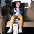 OKIDAY footrest nastavitelná podnožka do auta - Black