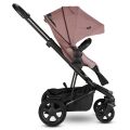 EASYWALKER Zoey Go kombinovaný kočárek 3v1 + Cybex Aton B2 + Base One - Pure Black