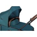 Kombinovaný kočárek Easywalker Harvey5 Premium set XXL Jade Green + CYBEX Aton B2 i-Size + Isofix základna