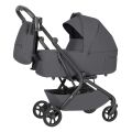Cestovní kočárek CARRELLO Magia 2v1 - Elm Grey New