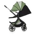 JANÉ Kočárek 3v1 JANÉ Crosslight + korba Micro Pro + autosedačka Koos Isize - Dim Grey