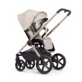 Kočárek Venicci Tinum Upline 2 - Taupe + autosedačka Cybex Aton B + isofix base