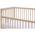 Postýlka se stahovacím bokem Scarlett Perta 120x60 cm - buk eco