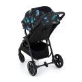 Sportovní kočárek Petite&Mars Royal 3 Black - Black Limited100 Jellyfish