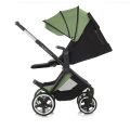 JANÉ Kočárek 3v1 JANÉ Crosslight + korba Micro Pro + autosedačka Koos Isize - Dim Grey