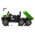 Elektrické autíčko Farmer Truck 24V 4x200W s dálkovým ovládáním - Zelené