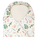 Zavinovačka Emitex BEA oboustranná Forest Blossom - Beige