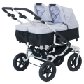 EASYWALKER Duo Plus kombi - Black Silver