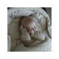 Péřový fusak EasyGrow Fnugg - Teddy Ivory