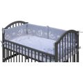 Dětská postýlka Scarlett Alenka s kompletní výbavou 120x60 cm - Toro šedá