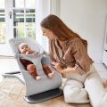 Ergobaby lehátko Evolve Bouncer - Light grey