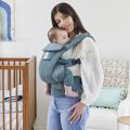 Nosítko Ergobaby OMNI BREEZE - Twilight Blue Daisies