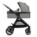Kočárek kombinovaný KINDERKRAFT Esme Pro 3v1 - Moonlight Grey