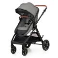 Kočárek kombinovaný KINDERKRAFT Esme Pro 3v1 - Moonlight Grey