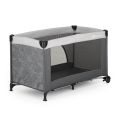 Cestovní postýlka Petite&Mars Nyja - Urban Jungle Charcoal