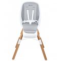 Jídelní židlička BABYGO CAROU 360° - White