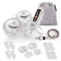Odsávačka mateřského mléka KINDERKRAFT Double Hands-free Gentle Flow - Gold