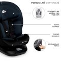 Autosedačka Kinderkraft I-Grow i-Size 40-150cm - Grey